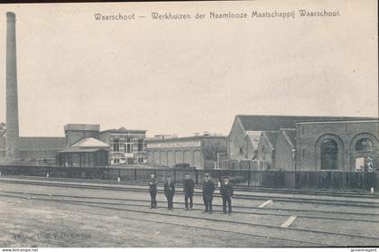 WAARSCHOOT     WERKHUIZEN DER NAAMLOOZE MAATSCHAPPIJ WAARSCHOOT