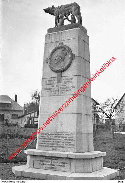 Monument Pietkin - Sourbrodt Robertville Weismes