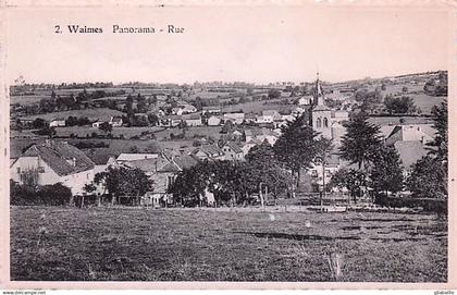 WAIMES - WEISMES-   PANORAMA 6 RUE