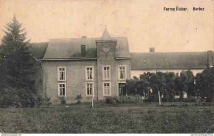 [-5%] BELGIQUE - Liège - Berloz - Ferme Hubar  - Carte postale ancienne