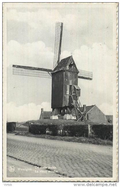 Wevelgem :  De oude molen  (  windmolen )