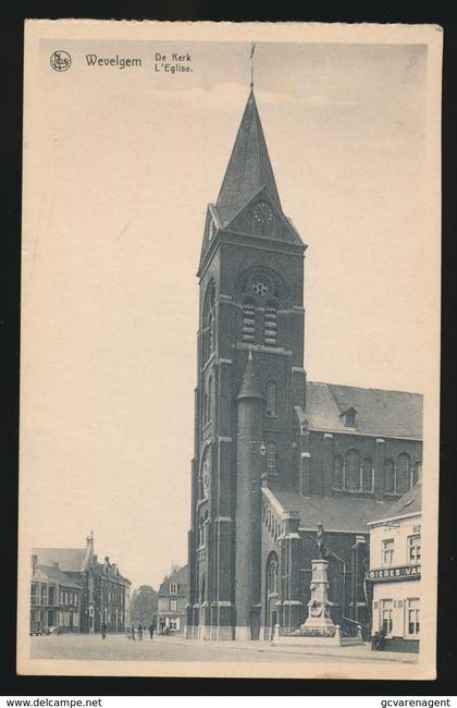 WEVELGEM  DE KERK