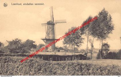 Loenhout sindsdien verminkt - molen - Loenhout - Wuustwezel