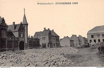 België - ZONNEBEKE (W. Vl.) St-Lucasschool - Jaar 1924