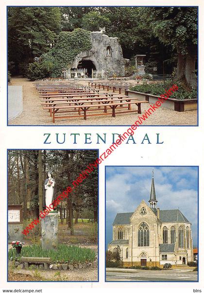 Grot - O.L. Vrouwbeeld - St-Jozefskerk - Wiemesmeer - Zutendaal