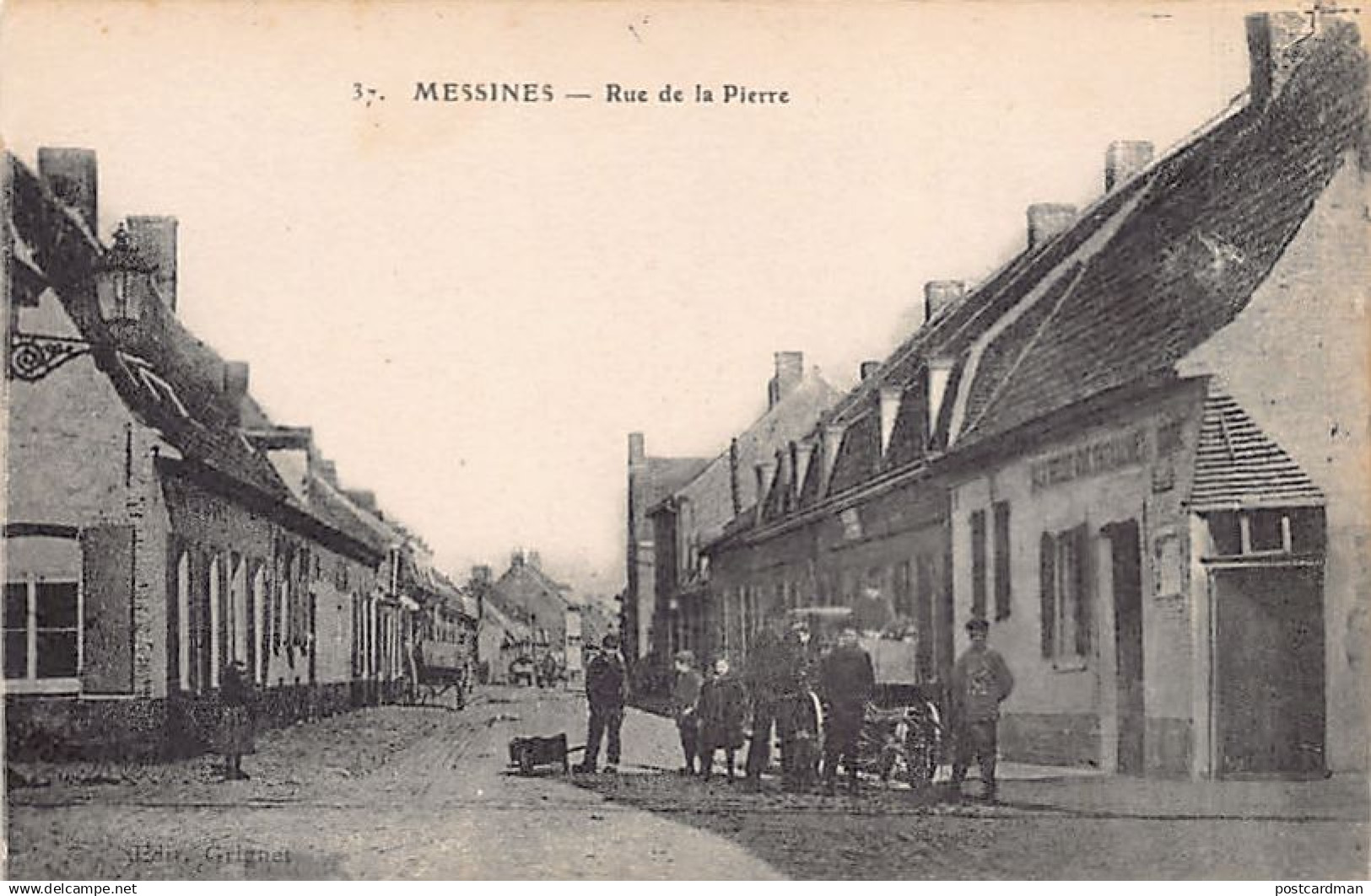 België - MESEN Messines (W. Vl.) Steenstraat