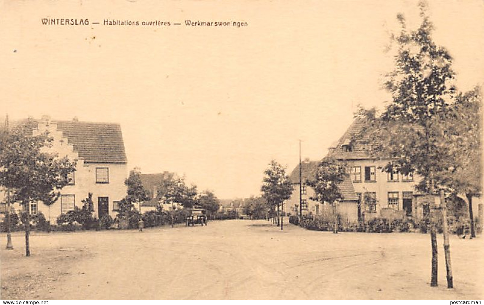 België - WINTERSLAG Genk (Limb.) Werkmanswoningen