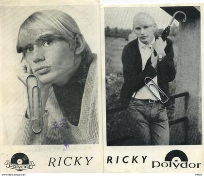 Heist op den Berg :   RICKY  (  2  items ,  zie scans )    platen polydor