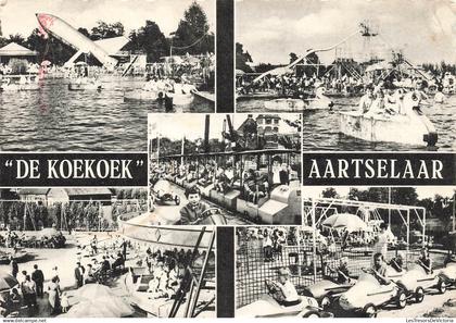 BELGIQUE - Aartselaar - Parc d'attraction - Jeux - enfant - train - voiture - manège - piscine - animé - Carte postale