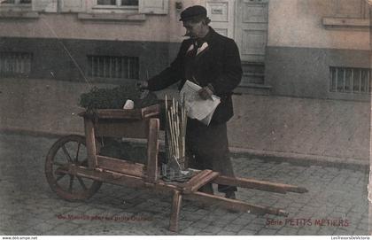 CPA - Petits métiers - Du mouron pour les petits oiseaux - Bruxelles -