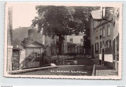 Belgique - ANDENNE (Namur) Porte Saint-Etienne - CARTE PHOTO Ed. Mosa 411