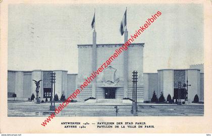 1930 - paviljoen der stad Parijs - Antwerpen