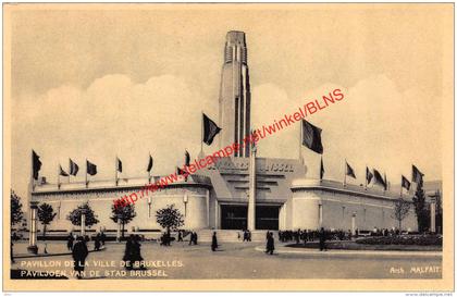 1930 - paviljoen van de stad Brussel - Antwerpen