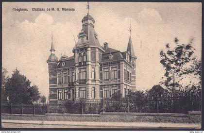 +++ CPA - TIEGHEM - Anzegem - Château de M.G. Moreels  //