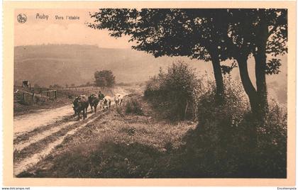 CPA Carte postale Belgique Auby  Vers l'étable   VM65256ok