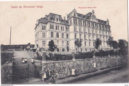 MORESNET     1909  avec timbre