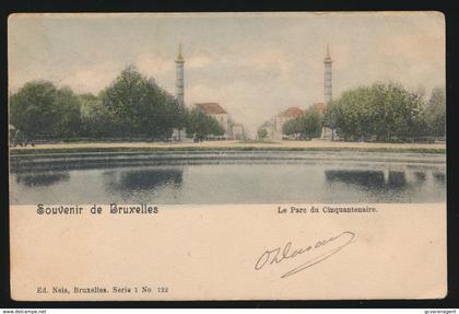 BRUXELLES  LE PARC DU CINQUANTENAIRE