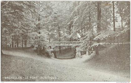 BRUXELLES - Le Pont Rustique