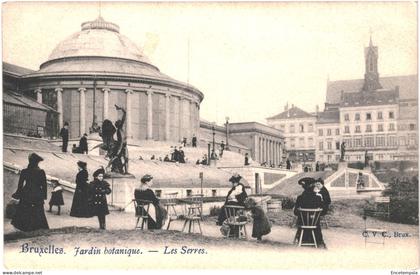 CPA Carte postale Belgique Bruxelles Jardins Botanique Les Serres début 1900  VM73859