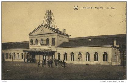 Braine-le-comte     :  La Gare