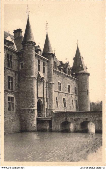 [-5%] BELGIQUE - Braives - "Quiétude" - Château de Fallais - entrée principale - Carte Postale Ancienne