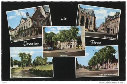 Bree : Groeten uit  ( geschreven met zegel )