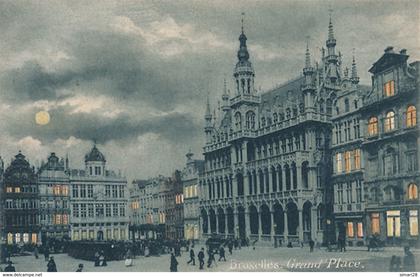 BRUXELLES - GRAND'PLACE (CARTE LUMINEUSE)