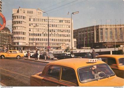 Bruxelles Sabena building taxi cabs