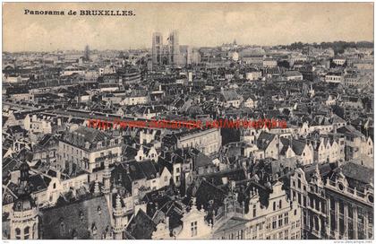 1910 Panorama - Brussel Bruxelles