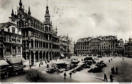 CPA Brüssel Brüssel, Grand'Place, Blumenmarkt