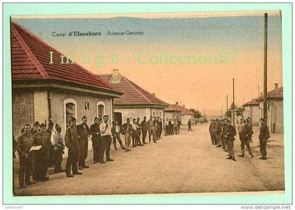 BELGIQUE - LIEGE - BUTGENBACH - CAMP MILITAIRE D´ELSENBORN - AVENUE GERUZET