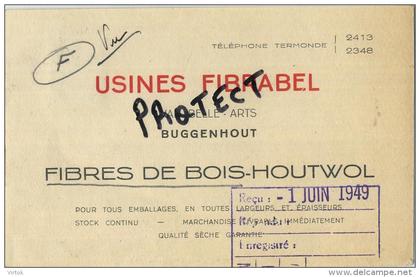 Buggenhout :  Usines Fibrabel        (  2 scans )