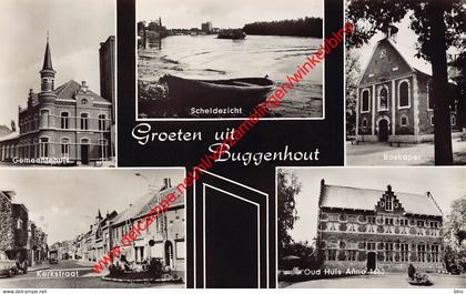 Kerkstraat - Gemeentehuis - Boskapel - Oud Huis - Buggenhout