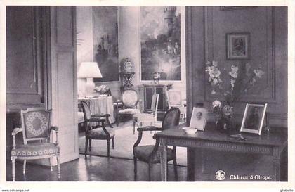 Burdinne - chateau d'Oteppe - interieur - lot 2 cartes