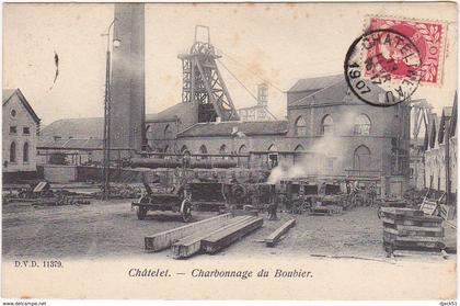 Belgique - Châtelet - Charbonnage du Boubier - 1907