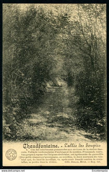 CPA - Carte Postale - Belgique - Chaudfontaine - L'Allée des Soupirs (CP24060)