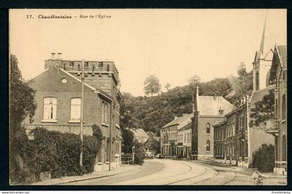 CPA - Carte Postale - Belgique - Chaudfontaine - Rue de l'Eglise (CP24590)