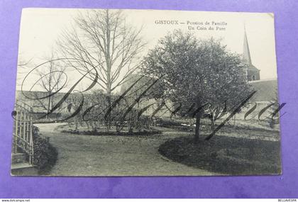 Chaumont-Gistoux  l'église pension de famille parc