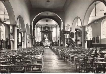 BELGIQUE - Deerlijk - Binnenzicht der kerk St-Columba - De Leeuw - Carte postale ancienne