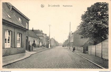 BELGIQUE - Deerlijk - St Lodewijk - Kapellestraat - Animé - Nels - Bulcaen-Soen - Carte postale ancienne