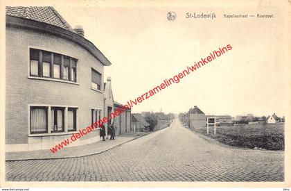 St-Lodewijk - Kapellestraat - Koeivoet - Deerlijk