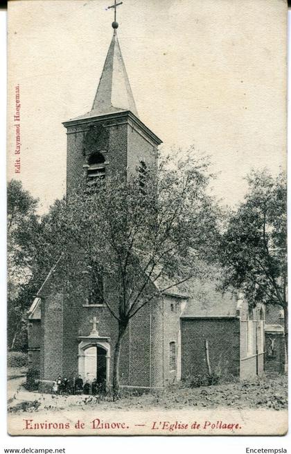 CPA - Carte Postale - Belgique - Environs de Ninoves - L'Eglise de Pollaere - 1908 ( MO17850)