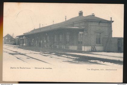 DENDERLEEUW     STATION DE DENDERLEEUW       BATIMENT DE RECETTES            2 SCANS