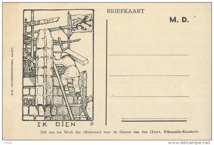 Diksmuide - Kaaskerke :  ´ bedevaart naar de graven van den ijzer ´