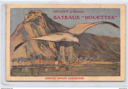 Belgique - DINANT (Namur) Bateaux Mouettes - Service Dinant-Anseremme