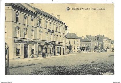 Braine-l'alleud - Place de la gare.