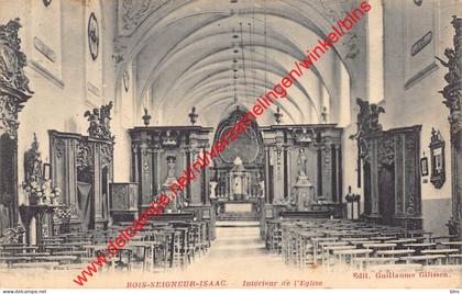 Intérieur de l'Eglise - Bois-Seigneur-Isaac