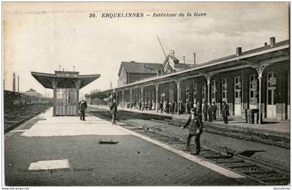 Erquelinnes - Interieur de la Gare