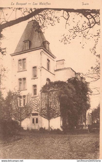 BELGIQUE - Le Bosquet - Les Waleffes - vue générale - vue de l'extérieure - Carte Postale Ancienne