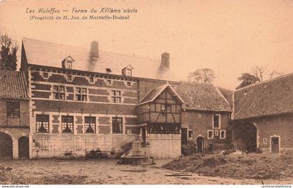 BELGIQUE - Les Waleffes - Ferme de XVIIéme siècle ( Propriété de M Jos de Marneffe Boden) - Carte Postale Ancienne